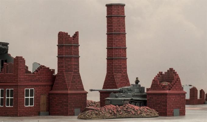 Flames of War: Factory Chimneys - for just $30! 