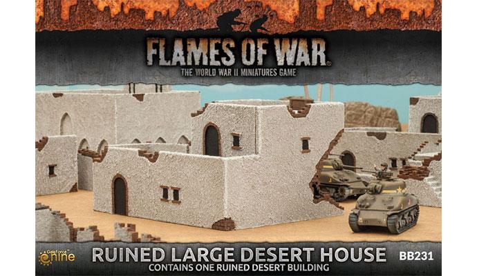 Flames of War: Ruined Large Desert House - for just $25! 