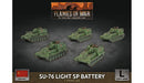 Flames of War: Soviet SU-76 Light SP Battery (Late War) - for just $50! 