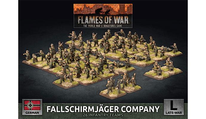 Flames of War: German Fallschirmjäger Company (Late War) - for just $60! 