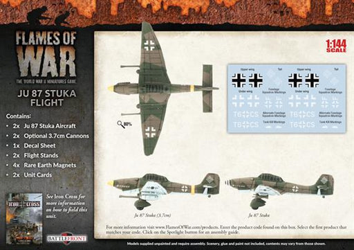 Flames of War: German Ju 87 Stuka Flight (Mid War) - for just $30! 