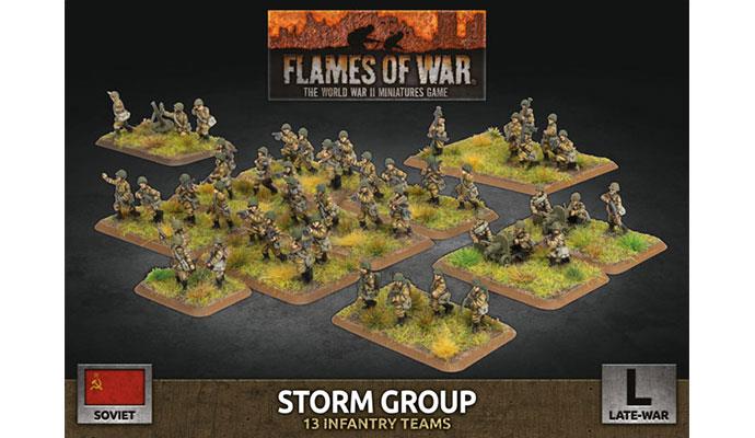 Flames of War: Soviet Storm Group (Late War) - for just $25! 