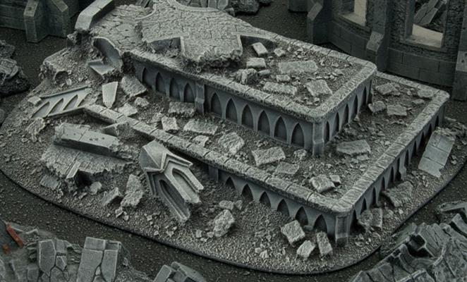 Battlefield in a Box: Gothic Battlefields - Blasted Terrace - for just $30! 