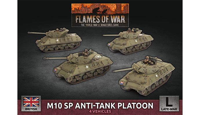 Flames of War: British M10 SP Anti-Tank Troop (Late War) - for just $40! 