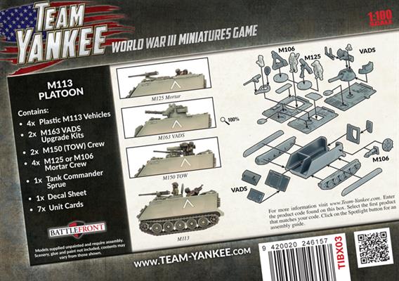 Team Yankee: Israeli M113 Platoon - for just $40! 