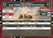 Flames of War: German 5cm Tank Hunter Platoon (Late War) - for just $30! 
