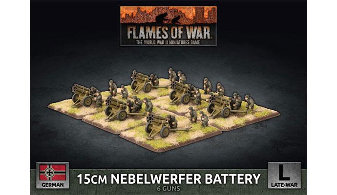 Flames of War: German 15cm Nebelwerfer Battery (Late War) - for just $60! 