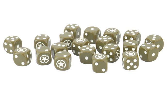 Flames of War: American Dice Set - for just $13! 
