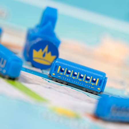Ticket to Ride: 20th Anniversary Deluxe Train Set - Blue Passenger Car - for just $9.99! 