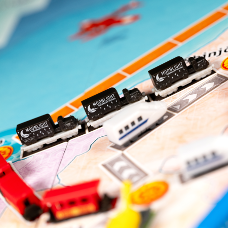 Ticket to Ride: 20th Anniversary Deluxe Train Set - Black Flatcar with Semi-Trailer Truck - for just $9.99! 