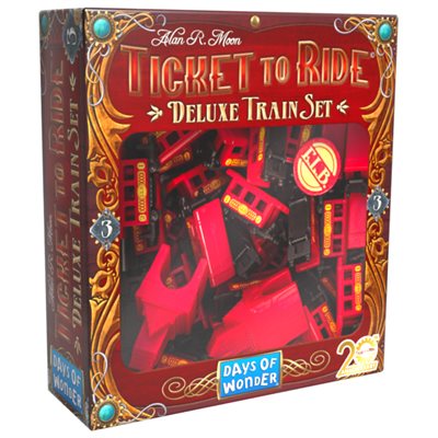Ticket to Ride: 20th Anniversary Deluxe Train Set - Red Passenger Car - for just $9.99! 