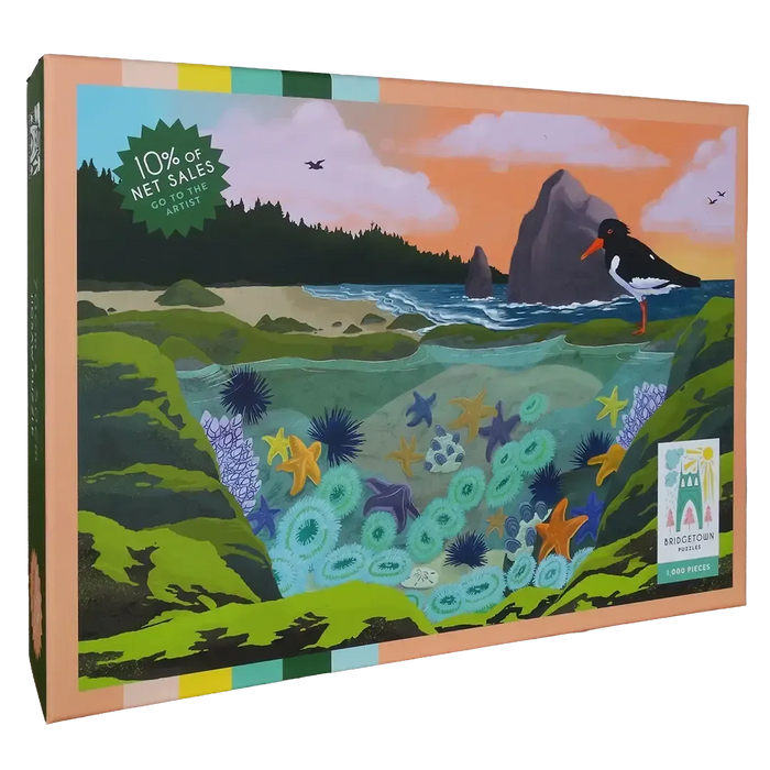Tidepool by Elena Cronin 1000 Piece Jigsaw Puzzle Bridgetown - for just $29.99! 