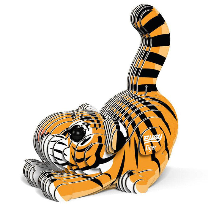 Tiger 3D Cardboard Model Kit Eugy - for just $11.99! 