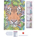 Tiger in the Forest Crystal Art Notebook Kit Craft Buddy - for just $15.99! 