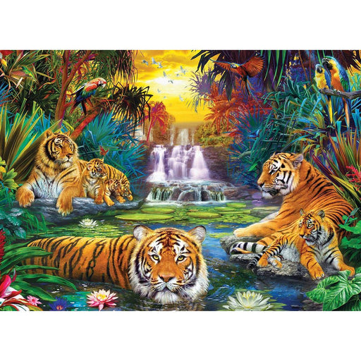 Tiger's Eden 500 Piece Jigsaw Puzzle Eurographics - for just $17.99! 