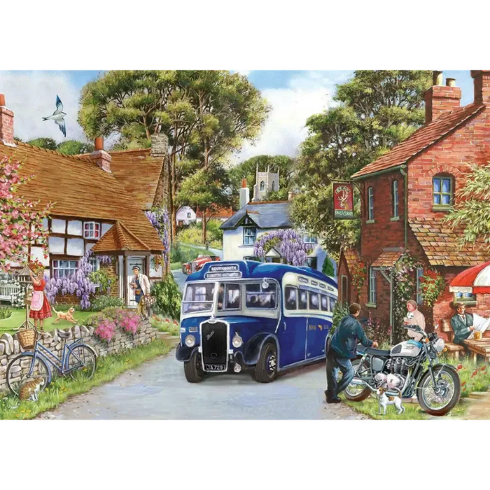 Tight Corner 500 Piece Jigsaw Puzzle HOP - for just $19.99! 
