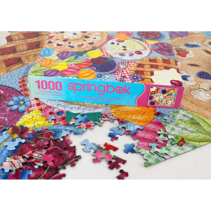 Time for Pie 1000 Piece Jigsaw Puzzle Springbok - for just $19.99! 