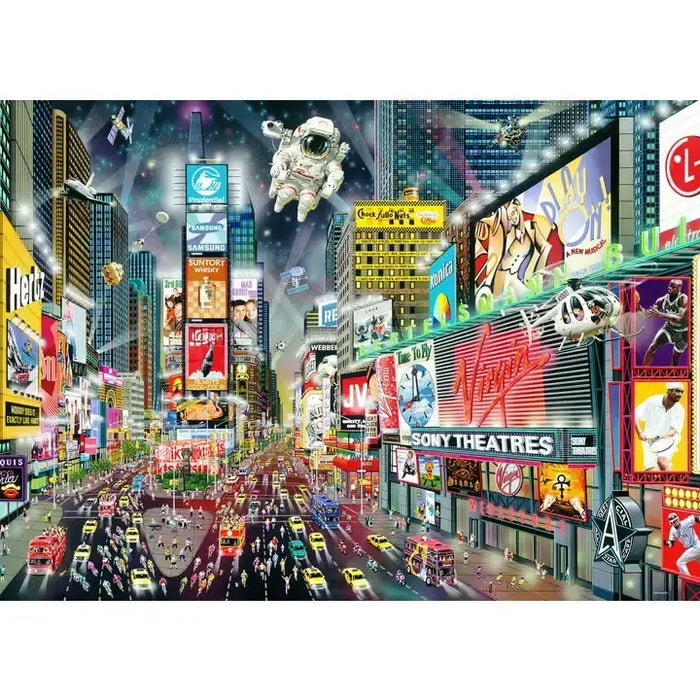 Times Square 1000 Piece Jigsaw Puzzle Peter Pauper - for just $19.99! 