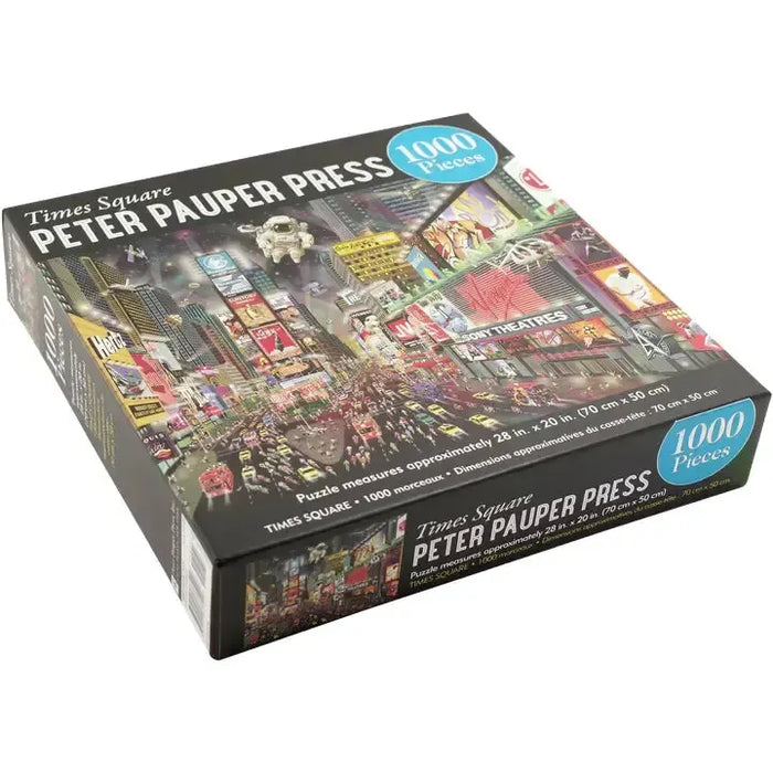 Times Square 1000 Piece Jigsaw Puzzle Peter Pauper - for just $19.99! 