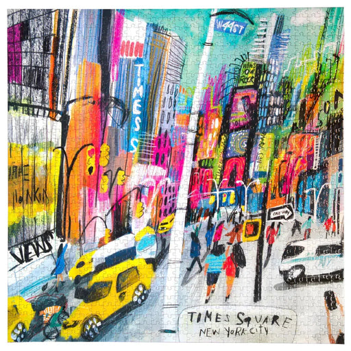Times Square 1000 Piece Jigsaw Puzzle eeBoo - for just $26.99! 