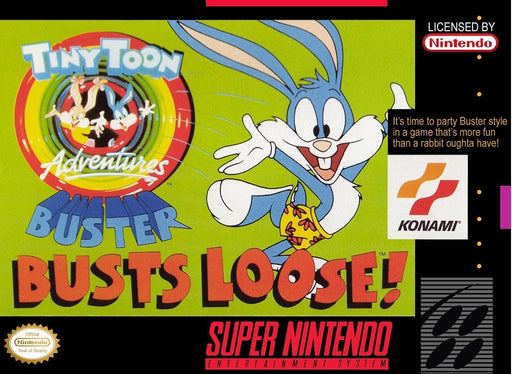 Tiny Toon Adventures: Buster Busts Loose! (Super Nintendo) - for just $0! 