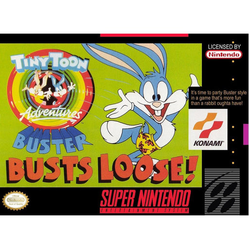 Tiny Toon Adventures: Buster Busts Loose! (Super Nintendo) - Premium Video Games - Just $0! Shop now at Retro Gaming of Denver