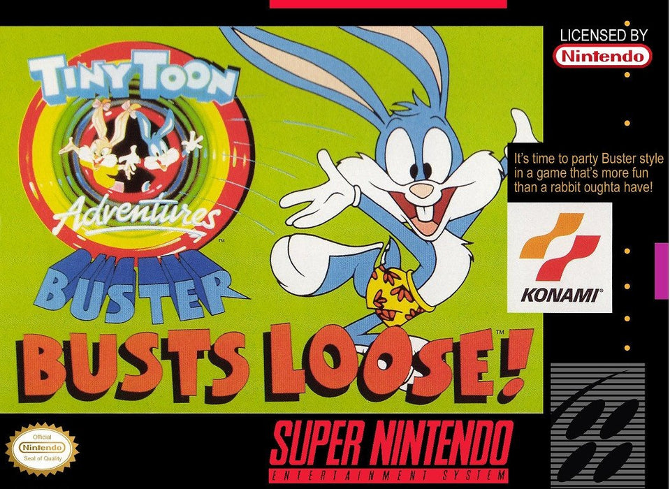 Tiny Toon Adventures: Buster Busts Loose! (Super Nintendo) - for just $0! 