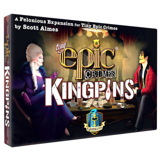 Tiny Epic Crimes: Kingpin Expansion - for just $15! 
