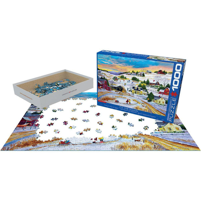T'is the Season 1000 Piece Jigsaw Puzzle Eurographics - for just $19.99! 