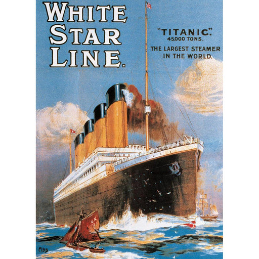 Titanic White Star Line 1000 Piece Jigsaw Puzzle Eurographics - for just $19.99! 