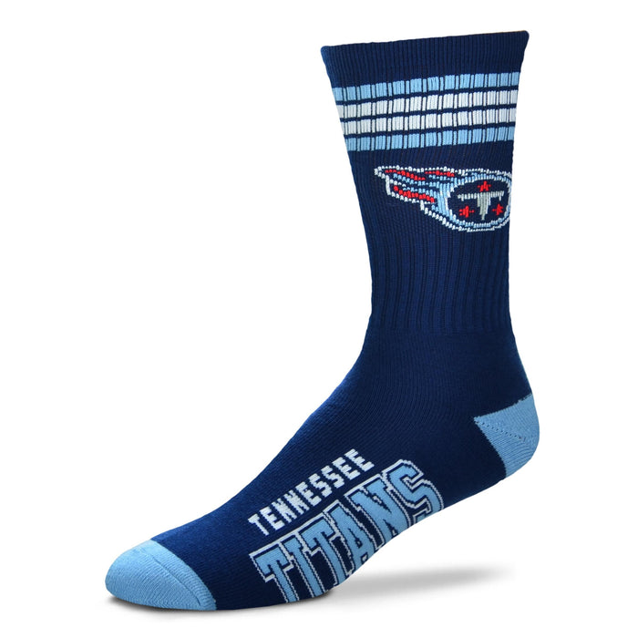 Tennessee Titans Men's 4 Stripe Deuce Socks - for just $17.99! 