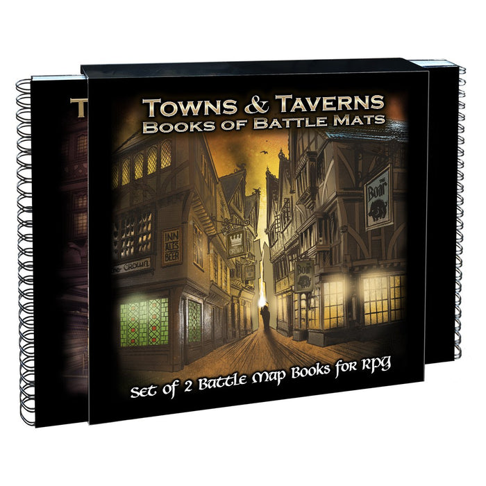 Books of Battle Mats: Towns & Taverns - for just $46.99! 
