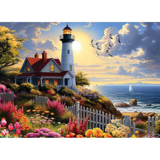 To the Lighthouse 500 Piece Jigsaw Puzzle Cobble Hill - for just $17.99! 