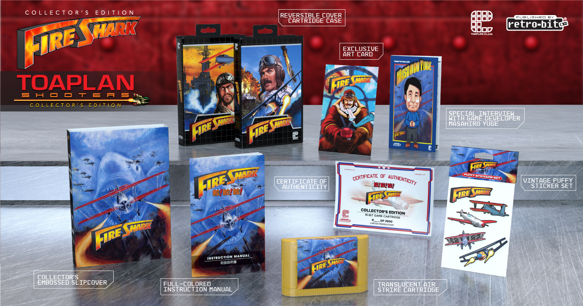 TOAPLAN Shooters Collector's Edition Bundle (Sega Genesis) - for just $0! 
