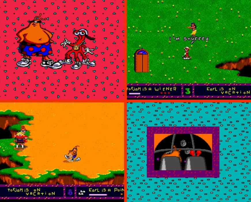 Toejam and Earl Sega Genesis Mega Drive Video Game Cartridge 1991 - for just $18.99! 