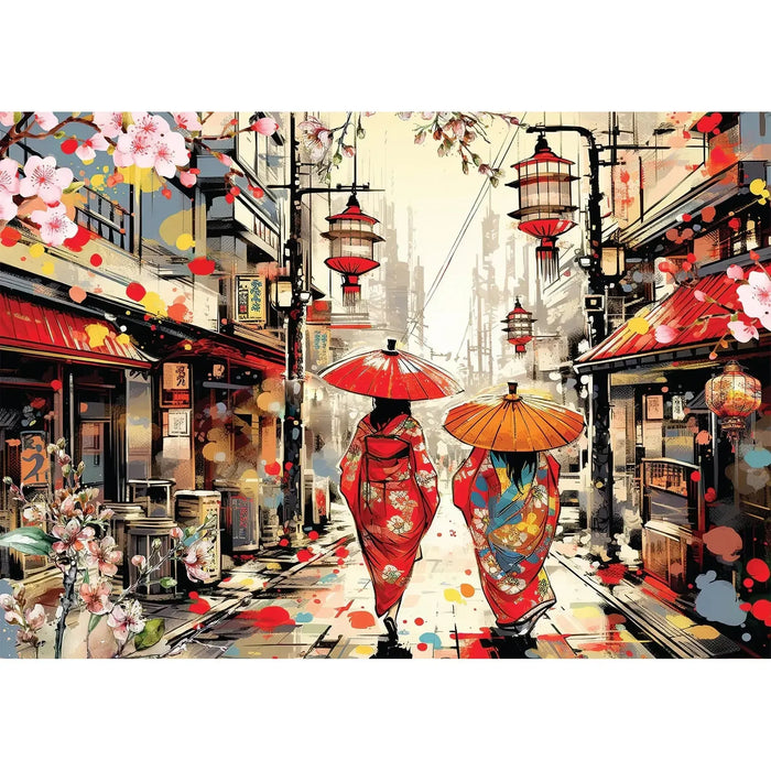 Tokyo Stroll 1000 Piece Jigsaw Puzzle Enjoy - for just $24.99! 