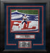 Tom Brady in Action New England Patriots 8" x 10" Framed Football Photo with Engraved Autograph - for just $79.99! 