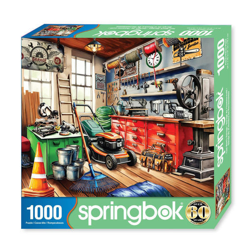 Tool Man's Garage 1000 Piece Jigsaw Puzzle Springbok - for just $19.99! 