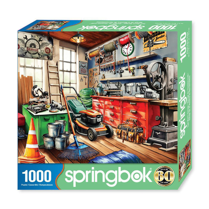 Tool Man's Garage 1000 Piece Jigsaw Puzzle Springbok - for just $19.99! 