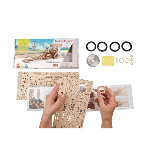 Top Fuel Dragster 3D Wood Model Kit UGEARS - for just $59.99! 
