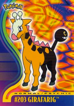 Girafarig (203) [Topps Pokemon Johto Series 1] - for just $0.75! 