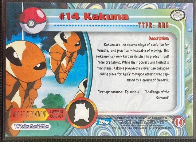 Kakuna (14) [Topps TV Animation Edition Series 1 (First Print)] - for just $1.50! 