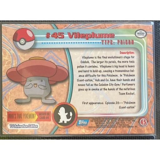 Vileplume (45) [Topps TV Animation Edition Series 1 (Third Print)] - Just $1! Shop now at Retro Gaming of Denver