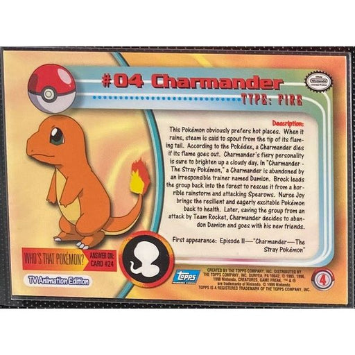 Charmander (04) [Topps TV Animation Edition Series 1 (Third Print)] - Just $1.50! Shop now at Retro Gaming of Denver