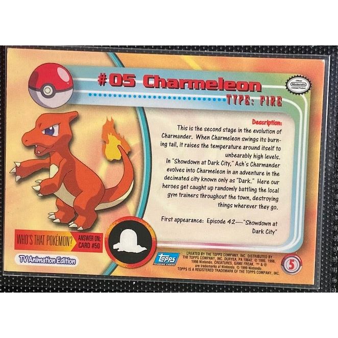 Charmeleon (05) [Topps TV Animation Edition Series 1 (First Print)] - Just $0.75! Shop now at Retro Gaming of Denver