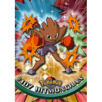 Hitmonchan Foil (107) [Topps TV Animation Edition Series 2] - Just $3! Shop now at Retro Gaming of Denver