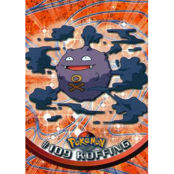 Koffing Foil (109) [Topps TV Animation Edition Series 2] - Just $3! Shop now at Retro Gaming of Denver