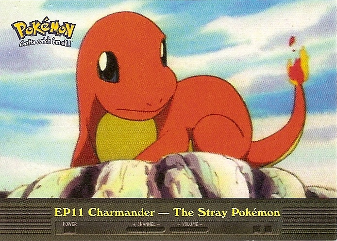 EP11 Charmander - The Stray Pokemon (EP11) [Topps TV Animation Edition Series 2] - for just $3! 