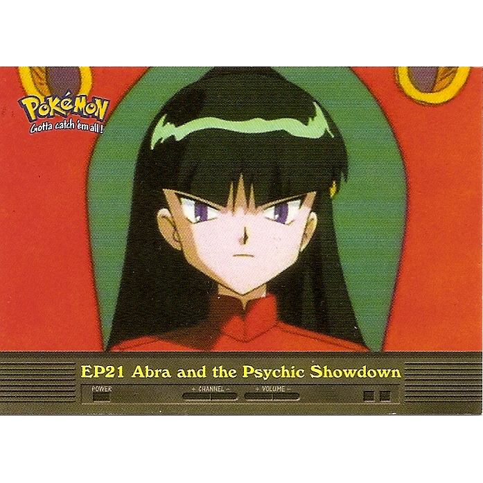 EP21 Abra and the Psychic Showdown Foil (EP21) [Topps TV Animation Edition Series 2 ] - Just $3! Shop now at Retro Gaming of Denver