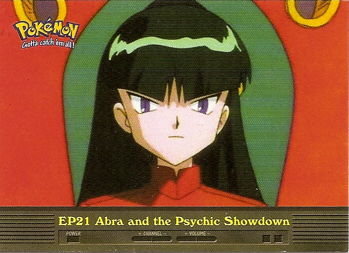 EP21 Abra and the Psychic Showdown (EP21) [Topps TV Animation Edition Series 2 ] - for just $1! 